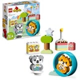 LEGO DUPLO - Mes premiers chiot et chaton avec effets sonores, Jouets de construction 10977