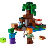 LEGO Minecraft - L'aventure du marais, Jouets de construction 