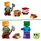 LEGO Minecraft - L'aventure du marais, Jouets de construction 