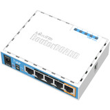 MikroTik hAP petit point d'accès domestique (RB951UI-2ND) Blanc, Qualcomm QCA9531 CPU, PoE, WiFi 4