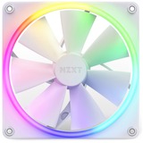 NZXT F140 RGB ventilateur de boîtier Blanc, 140 x 140 x 26 mm, PWM, sans contrôleur