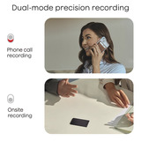 Plaud Note, Enregistreur vocal Argent, 64 Go, Bluetooth (BLE 5.2), Wi-Fi (2,4 GHz)