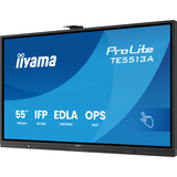 iiyama ProLite TE5513A-B1AG, Affichage public Noir, Touch, HDMI, DisplayPort, Audio, LAN, WiFi 6, USB-C, Android 14