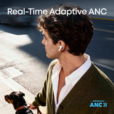 Anker Liberty Buds écouteurs in-ear Blanc, Bluetooth, ANC, IP55