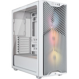 Corsair 3200D RS ARGB White boîtier midi tower Blanc | 1x USB-A | 1x USB-C | RGB | Verre Trempé