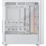 Corsair Corsair 3200D RS ARGB White boîtier midi tower Blanc | 1x USB-A | 1x USB-C | RGB | Verre Trempé