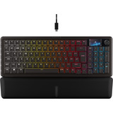 Corsair VANGUARD PRO 96 RGB clavier gaming Noir, Layout BE (AZERTY), Corsair MGX Hyperdrive, 96%