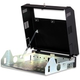 Digitus Coffret mural SOHO Slim 156x525x475mm 3U rotatif 2U fixe, Armoire informatique Noir