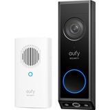 Eufy Ensemble sonnette vidéo E340, Sonnette de porte Noir