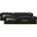 Kingston FURY 32 Go DDR5-5600 Kit, Mémoire vive Noir, KF556C36BBEK2-32, Beast, XMP, EXPO