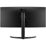 LG 34WR55QC-B UltraWide QHD Curved 34" Moniteur  Noir, HDMI, DisplayPort, USB-C