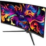 MSI MAG 341CQP QD-OLED 34" Moniteur UltraWide gaming incurvé Noir, 1x DisplayPort, 2x HDMI, 1x USB-C, 2x USB-A, 175 Hz