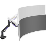 Neomounts DS70-256BL1 24-57" - vérin à gaz - Topfix - arrêt à 180°, Support de moniteur Noir