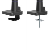 Neomounts DS70-256BL1 24-57" - vérin à gaz - Topfix - arrêt à 180°, Support de moniteur Noir