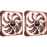 Noctua NF-A14x25 G2 PWM Sx2-PP ventilateurs de boîtier 2 pièces, 140 x 140 x 25 mm
