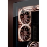 Noctua NF-A14x25 G2 PWM Sx2-PP ventilateurs de boîtier 2 pièces, 140 x 140 x 25 mm