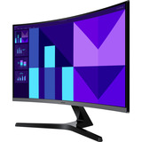 Samsung Essential S27D396GAU 27" Moniteur incurvé Noir, 1x HDMI, 1x VGA