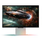 Samsung Odyssey 3D G90XF 27" 4K UHD Moniteur gaming  Argent, 165 Hz, 3D, HDMI, DisplayPort, USB, Audio, AMD FreeSync