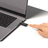 Yubico YubiKey C Bio - FIDO Edition, Clé de sécurité Noir, USB-C