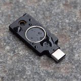 Yubico YubiKey C Bio - FIDO Edition, Clé de sécurité Noir, USB-C