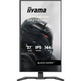 iiyama G-Master Black Hawk GB2741HSU-B1 27" Moniteur gaming Noir, 1x DisplayPort, 1x HDMI, 2x USB-A, 144 Hz