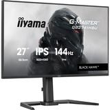 iiyama G-Master Black Hawk GB2741HSU-B1 27" Moniteur gaming  Noir, 144 Hz, HDMI, DisplayPort, USB, audio, AMD Free-Sync