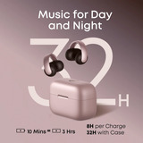 Anker soundcore AeroClip open-ear headset casque oreille ouverte Rose/Marron, Bluetooth 5.4, IP55, 8h