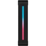 Corsair iCUE LINK LX120-R RGB Reverse Starter kit ventilateurs de boîtier Noir, 3 pièces, 120 x 120 x 25 mm, PWM