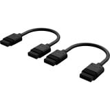 Corsair iCUE LINK, Câble Noir, 0,1 mètres, 2 pièces