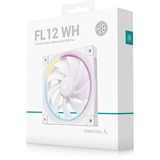 DeepCool FL12 ventilateur de boîtier RGB  Blanc, 120 x 120 x 25 mm, PWM