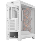 Fractal Design Meshify 3 RGB TG Clear Tint boîtier midi tower Blanc | 2x USB-A | 1x USB-C | RGB | Verre Trempé