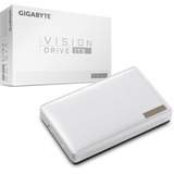 GIGABYTE Vision Drive 1 To SSD externe Blanc, GP-VSD1TB, USB-C 3.2 (10 Gbit/s)