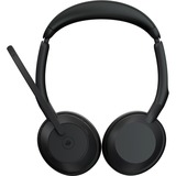 Jabra Evolve2 55 casque on-ear Noir, Microsoft Teams, USB-A, Link380a