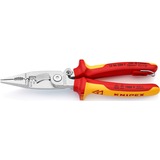 KNIPEX Pince d'installation électrique 13 96 200 T Rouge/Jaune