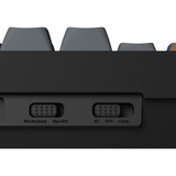 Keychron K10 Max-H1Z RGB clavier mécanique Noir, Layout BE (AZERTY), Keychron Super Red, 100%, Hot-swappable, Bluetooth, 2.4GHz