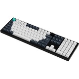 Keychron Q6 Max-M4Z QMK RGB clavier mécanique Noir, Layout BE (AZERTY), Gateron Jupiter Banana, 100%, Hot-swappable, Bluetooth, 2.4GHz