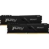 Kingston FURY 32 Go DDR4-3600 Kit, Mémoire vive Noir, KF436C18BBK2/32, Beast, XMP