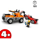 LEGO City - La dépanneuse et la voiture de sport, Jouets de construction 60435