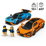 LEGO Speed Champions - Lamborghini Revuelto et Huracán STO, Jouets de construction 77238