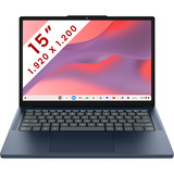 Lenovo Chrome 15M8910 (83W70013MB) 15.3" PC portable  Bleu | MediaTek Kompanio 540 | Arm Mali-G57 MC2 GPU | 8 Go | UFS 128 Go