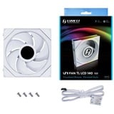 Lian Li UNI FAN TL 140 LCD ventilateur de boîtier RGB  Blanc, 140 x 144 x 28 mm