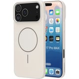 Mobiparts iPhone 17 Pro Max - Slim Line MagSafe Case, Housse smartphone Blanc