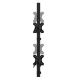 Neomounts DS45-600BL2V Support de moniteur pour deux écrans 10-32" Noir