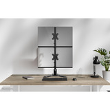 Neomounts DS45-600BL2V Support de moniteur pour deux écrans 10-32" Noir