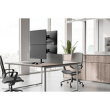 Neomounts DS45-600BL2V Support de moniteur pour deux écrans 10-32" Noir