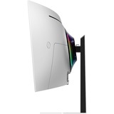 Samsung Odyssey G9 G95SD 49" Moniteur UltraWide gaming incurvé  Argent, 240 Hz, Display Port, HDMI, Micro HDMI, USB-C, WiFi 5, Free Sync Premium Pro
