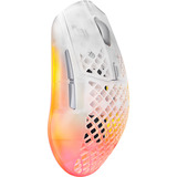 SteelSeries Aerox 3 Wireless Gen 2 Ghost, Souris gaming Blanc/transparent, 26.000 DPI | RGB | 2,4 GHz