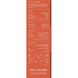 SteelSeries Rival Pro Mini, Souris gaming Blanc, 100 - 42 000 DPI, 8K, UWB / 6 GHz