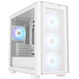 ASUS A21 PLUS TG ARGB boîtier mini tower Blanc | 2x USB-A | RGB | Window