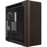 ASUS ProArt PA602 Wood Edition - Tempered Glass boîtier big tower Bois | 4x USB-A | 1x USB-C | Window